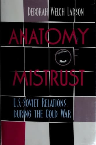 Tapa de Anatomy of mistrust