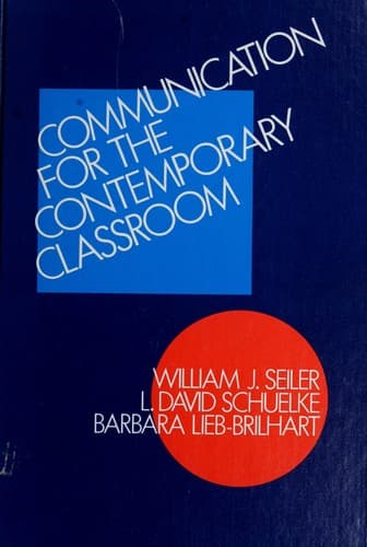 Tapa de Communication for the contemporary classroom