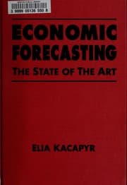 Tapa de Economic forecasting