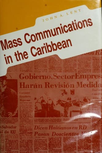 Tapa de Mass communications in the Caribbean