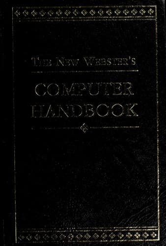Tapa de The new Webster's computer handbook