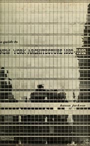 Tapa de New York architecture, 1650-1952