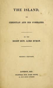 Tapa de The island, or, Christian and his comrades