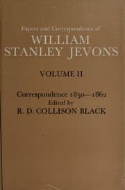 Tapa de Papers and correspondence of William Stanley Jevons