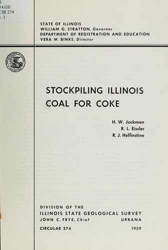 Tapa de Stockpiling Illinois coal for coke