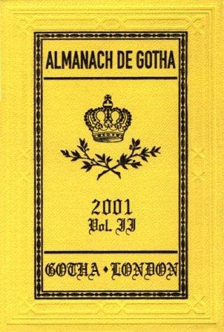 Tapa de Almanach de Gotha