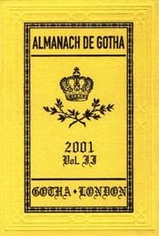 Tapa de Almanach de Gotha