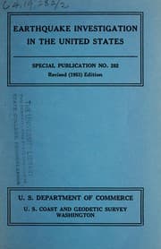 Tapa de Earthquake investigation in the United States