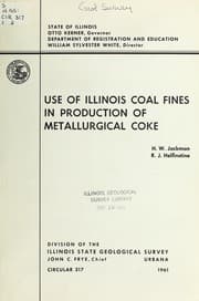Tapa de Use of Illinois coal fines in production of metallurgical coke