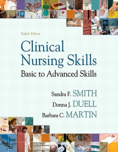 Tapa de Clinical nursing skills