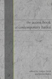 Tapa de The Acorn book of contemporary haiku