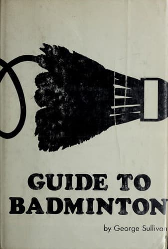 Tapa de Guide to badminton