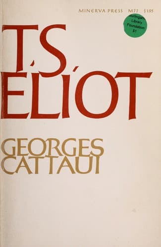 Tapa de T. S. Eliot