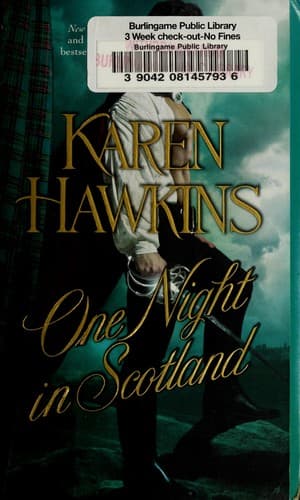 Tapa de One night in Scotland