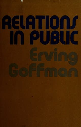 Tapa de Relations in Public