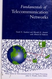 Tapa de Solutions manual for Fundamentals of telecommunication networks