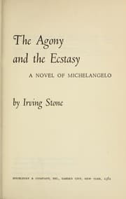 Tapa de The Agony and the Ecstasy