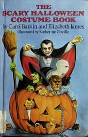 Tapa de The scary Halloween costume book