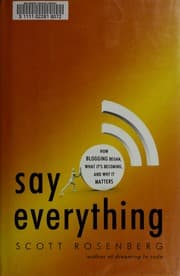 Tapa de Say everything