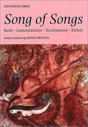 Tapa de Song of Songs