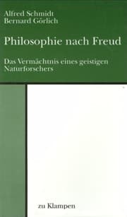 Tapa de Philosophie nach Freud
