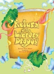 Tapa de The return of the library dragon