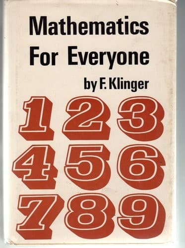 Tapa de Mathematics for everyone