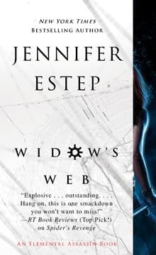 Tapa de Widow's Web (Elemental Assassin #7)