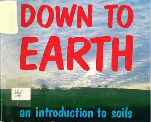 Tapa de Down to earth