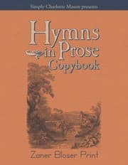 Tapa de Hymns in Prose Copybook Zaner Bloser Print