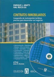 Tapa de CONTRATOS INMOBILIARIOS. Compendio de instrumentos jurídicos precisos para desarrollar sus negocios. Incluye CD-ROM