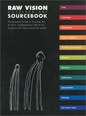 Tapa de Raw Vision Outsider Art Sourcebook