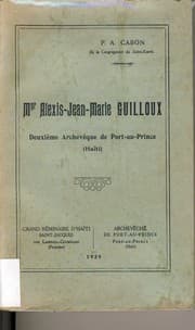 Tapa de Mgr Alexis-Jean-Marie Guilloux