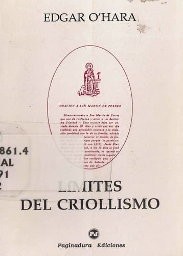 Tapa de Límites del criollismo
