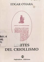 Tapa de Límites del criollismo