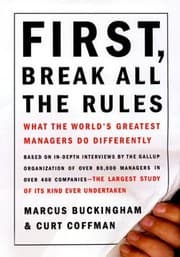 Tapa de First, Break All the Rules