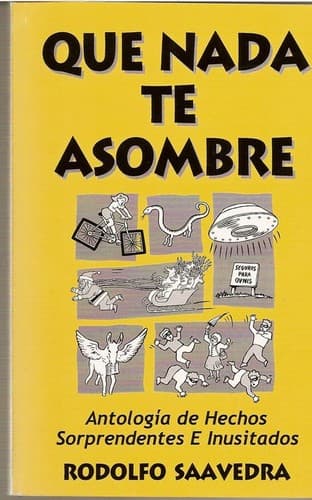 Tapa de Que nada te asombre