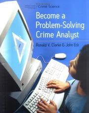 Tapa de Become a problem-solving crime analyst