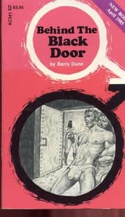 Tapa de Behind the black door