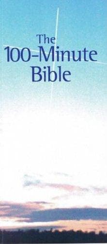 Tapa de The 100-Minute Bible