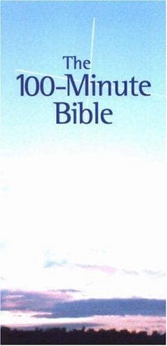 Tapa de The 100-Minute Bible
