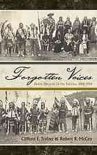 Tapa de Forgotten voices
