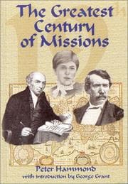 Tapa de The Greatest Century of Missions