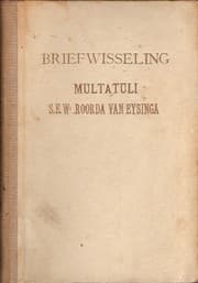 Tapa de Briefwisseling tusschen Multatuli en S.E.W. Roorda van Eysinga