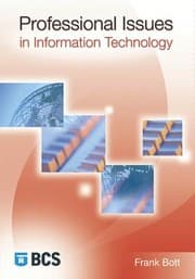 Tapa de Professional issues in information technology