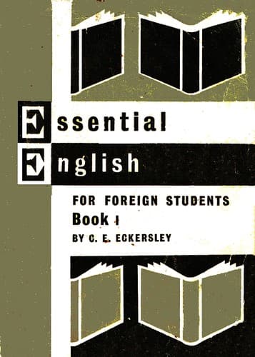 Tapa de Essential English for foreign students