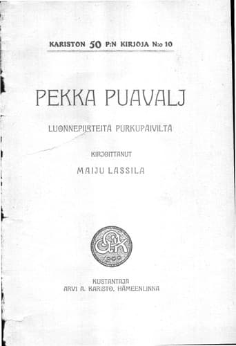 Tapa de Pekka Puavalj