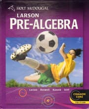 Tapa de Holt McDougal Pre-Algebra