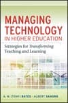 Tapa de Managing technology in higher education