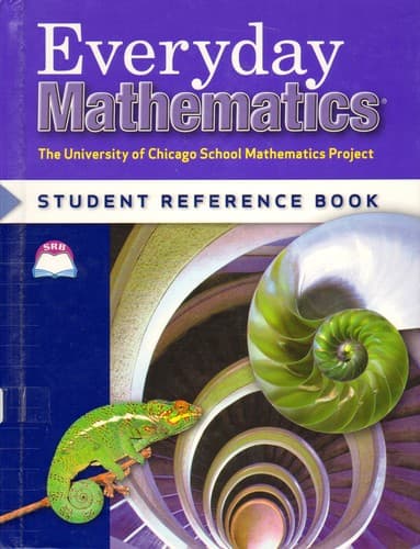 Tapa de Everyday Mathematics Student Reference Book Grade 6